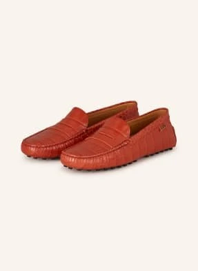 Tod's Mokasyny Gommino orange