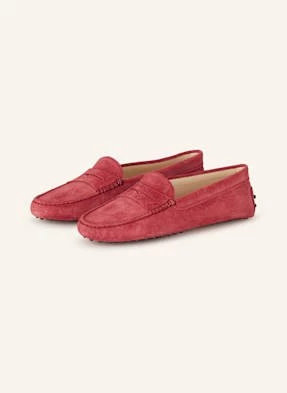 Tod's Mokasyny Gommino rot