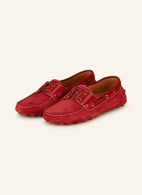 Tod's Mokasyny Gommino rot