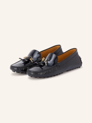 Tod's Mokasyny Gommino schwarz czarny
