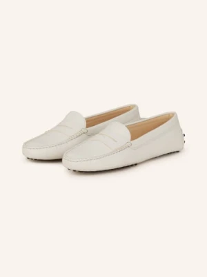 Tod's Mokasyny Gommino weiss