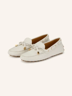 Tod's Mokasyny Gommino weiss