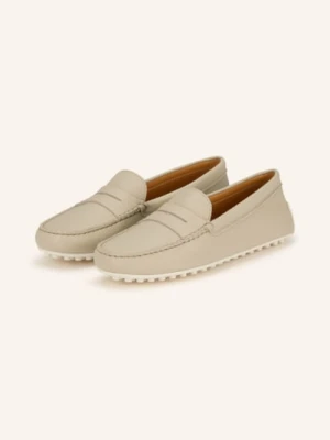 Tod's Mokasyny Penny Gomma beige