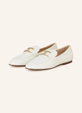 Tod's Mokasyny weiss