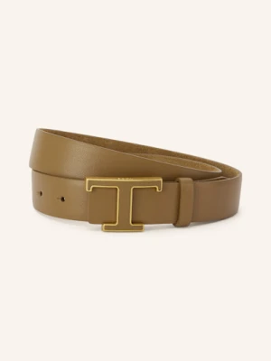 Tod's Pasek Skórzany Dwustronny braun