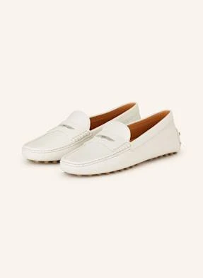 Tod's Penny Loafers Gommino weiss