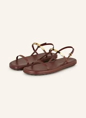Tod's Sandały Gomma braun
