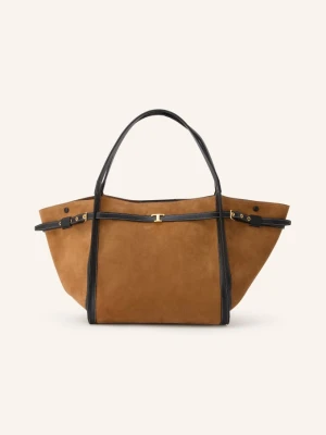Tod's Shopperka Na Zakupy T Signature Medium braun
