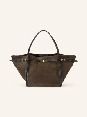 Tod's Shopperka Na Zakupy T Signature Medium braun CIEMNOBRĄZOWY