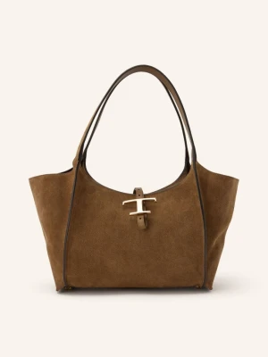 Tod's Shopperka Na Zakupy T Timeless Small braun JASNOBRĄZOWY