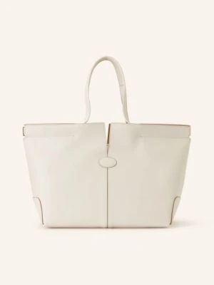 Tod's Torba Shopper Medio Small weiss