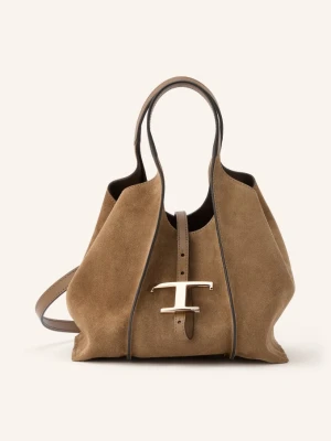 Tod's Torba Shopper Mini braun BEŻOWY