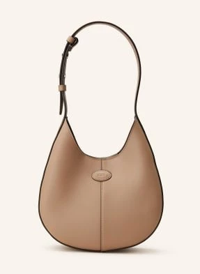 Tod's Torebka Hobo Mini Z Saszetką braun