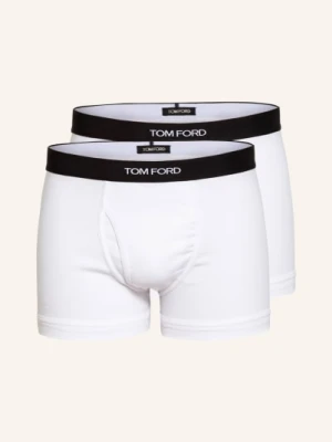 Tom Ford Bokserki, 2 Szt. weiss