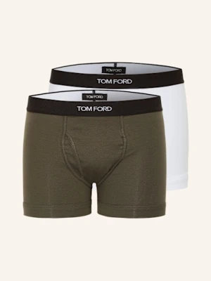 Tom Ford Bokserki, 2 Szt. weiss