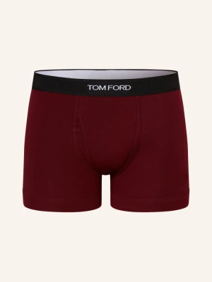 Tom Ford Bokserki rot CIEMNOCZERWONY
