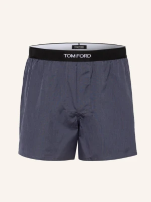 Tom Ford Bokserki Tkane grau CZIEMNOSZARY