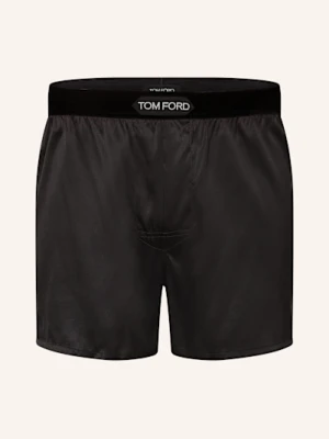 Tom Ford Bokserki Z Jedwabiu braun