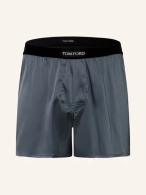 Tom Ford Bokserki Z Jedwabiu grau
