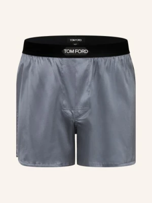 Tom Ford Bokserki Z Jedwabiu grau