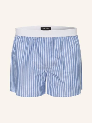 Tom Ford Boxerki Z Siateczką blau