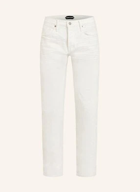 Tom Ford Jeansy Straight Fit weiss