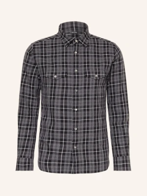 Tom Ford Koszula O Kroju Slim Fit grau