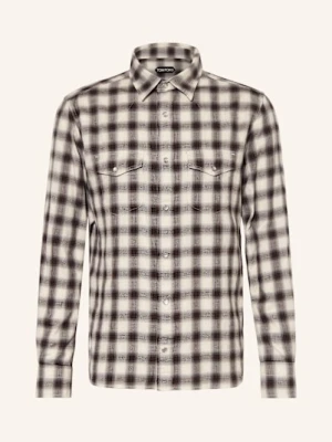 Tom Ford Koszula Regular Fit braun