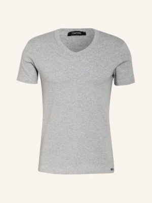 Tom Ford Koszulka W Serek grau