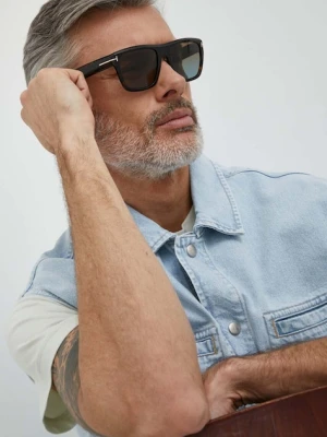 Tom Ford okulary przeciwsłoneczne brązowy