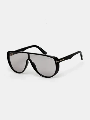 Tom Ford okulary przeciwsłoneczne Achilles męskie kolor czarny FT1182_0001A