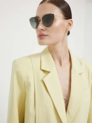 Tom Ford okulary przeciwsłoneczne damskie kolor czarny