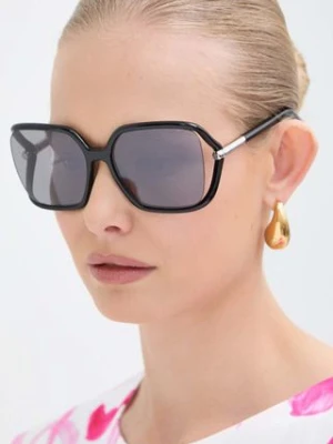 Tom Ford okulary przeciwsłoneczne damskie kolor czarny FT1089_6001C