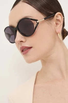 Tom Ford okulary przeciwsłoneczne damskie kolor czarny FT1090_5901A