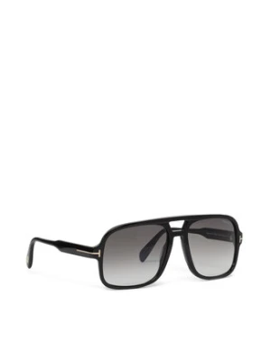 Tom Ford Okulary przeciwsłoneczne Falconer FT0884/S 01B Czarny