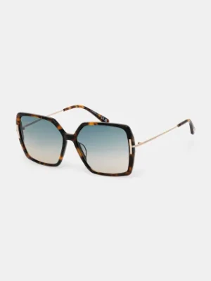Tom Ford okulary przeciwsłoneczne Joanna damskie kolor brązowy FT1039_5952P