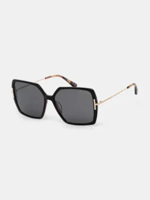 Tom Ford okulary przeciwsłoneczne Joanna damskie kolor czarny FT1039_5905D