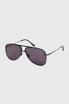 Tom Ford okulary przeciwsłoneczne męskie kolor czarny FT1071_6201A