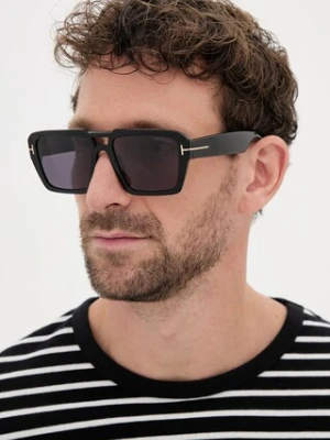 Tom Ford okulary przeciwsłoneczne męskie kolor czarny FT1153_5601A