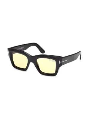 Tom Ford okulary przeciwsłoneczne męskie kolor czarny FT1154_5001E