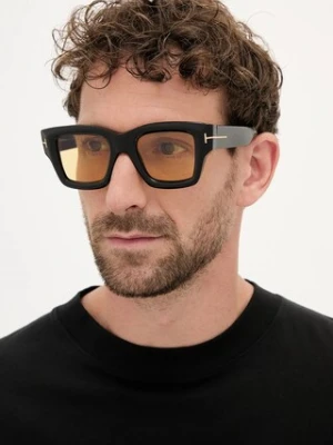 Tom Ford okulary przeciwsłoneczne męskie kolor czarny FT1154_5001E