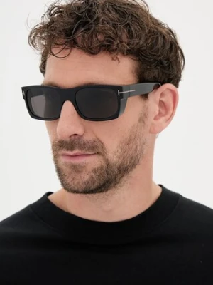 Tom Ford okulary przeciwsłoneczne męskie kolor czarny FT1181_N_5601A