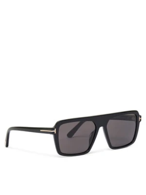 Tom Ford Okulary przeciwsłoneczne Vincent FT1176 01A Czarny