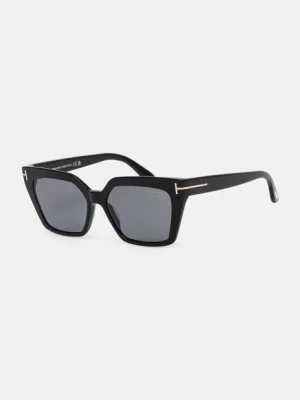 Tom Ford okulary przeciwsłoneczne Winona damskie kolor czarny FT1030_5301D
