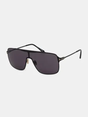 Tom Ford okulary przeciwsłoneczne Zappa męskie kolor czarny FT1173_6901A