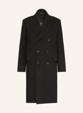Tom Ford Płaszcz Wełniany schwarz