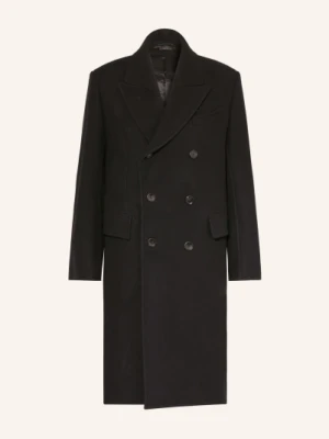 Tom Ford Płaszcz Wełniany schwarz