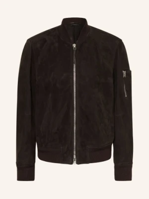 Tom Ford Skórzana Kurtka braun