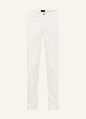 Tom Ford Spodnie Sztruksowe Extra Slim Fit beige
