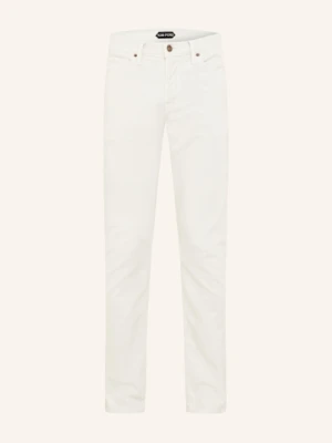 Tom Ford Spodnie Sztruksowe Extra Slim Fit beige